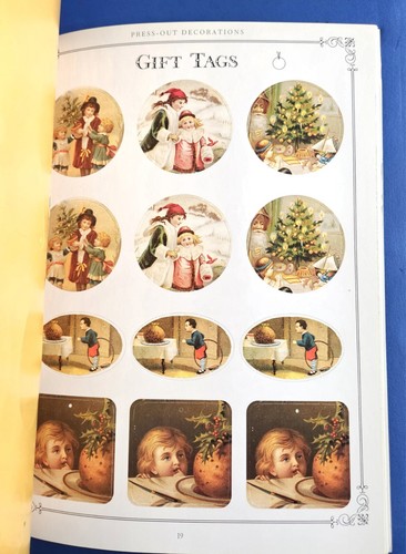 The press-out Victorian Christmas Book 1992 DK unused Ausstanz Buch Unbenutzt - Bild 7 von 13