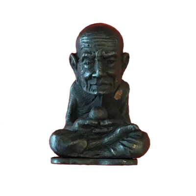 Thai Yant UFO LP Tuad Amulet Ajarn Mom tendance Good Luck Wealth Prestige Strong Protect