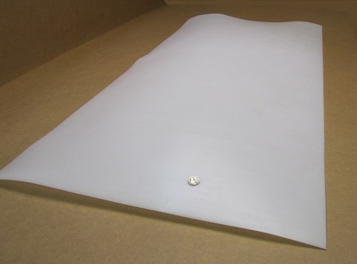 Tivar UHMW PE White Sheet .062" (1/16") Thick x 24" x 48" - Picture 4 of 7
