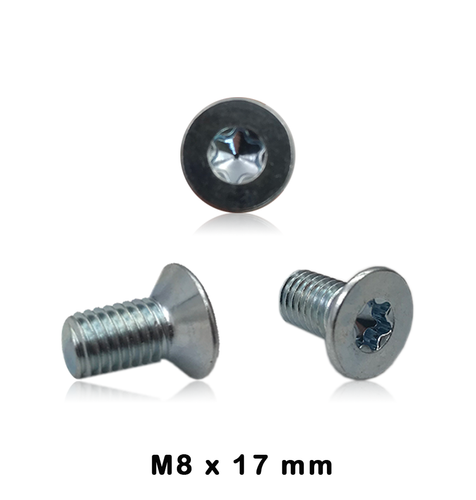 Lot de 4 Vis de disque de frein M8 x 17 classe 4,8 - Imagen 2 de 2