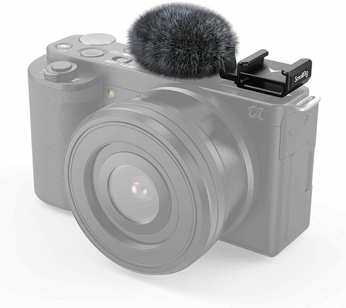 SmallRig Cold Shoe Adapter mit Windschutzscheibe für Sony ZV-E10 und ZV-1 - 3526 - Bild 2 von 7