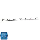 1968-69 Pontiac LeMans "Pontiac" Trunk Emblem (For: Pontiac)