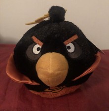 Angry Birds Space 6" Plush Black Bomb Brand New with Tag
