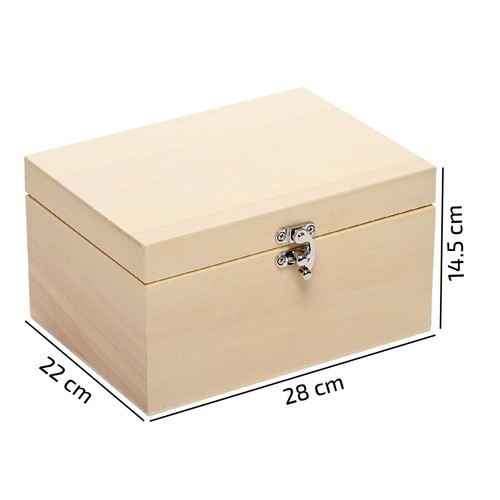Personalised Wooden Keepsake Box Wedding Memory Gift Custom Name And Date - Picture 8 of 10