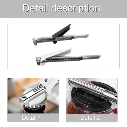 Adjustable Lid Opener Durable Kitchen Tool Adjustable Can Opener Jar Opener - Bild 7 von 10