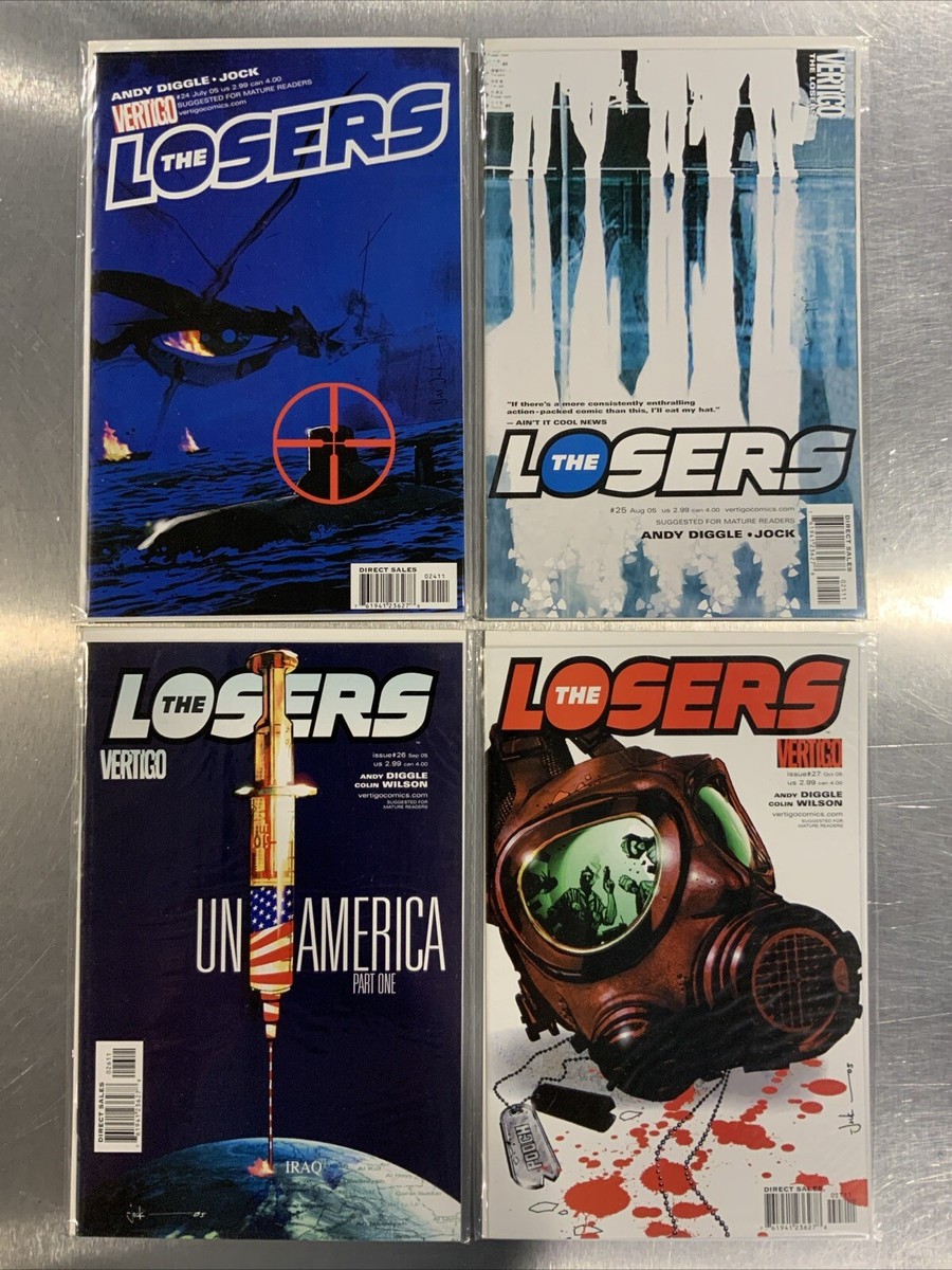 THE LOSERS DC Vertigo Comics Issues #1 - 32 COMPLETE FULL THE LOSERS DC Vertigo Comics Issues #1 - 32 COMPLETE FULL