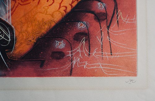 Roberto Matta Attire le gai venin (Une Saison en Enfer) Hand Sig/Num Etching - Picture 4 of 6