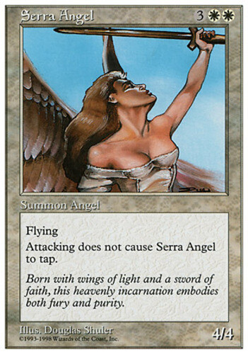 MTG magic cards 1x Serra Angel Anthologies Moderate Play, English - Picture 1 of 1