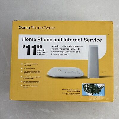 Ooma Phone Genie Home Phone Service With No Internet Connection