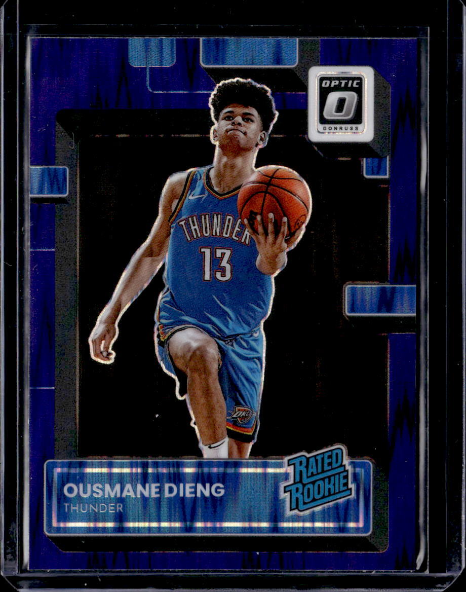 2022-23 Donruss Optic #220 Ousmane Dieng Purple Shock