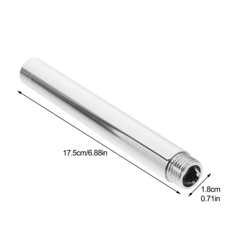 Shower Head Extension Rod Connector Stainless Extender Pipe - Bild 12 von 12