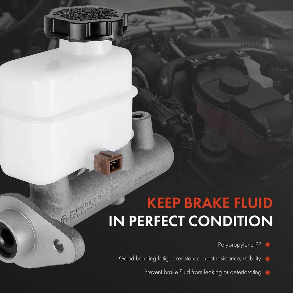 1x Cilindro maestro de freno con depósito para Hyundai Sonata 2002-2005 Kia Optima Foto 3 de 4