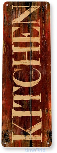 TIN SIGN Kitchen Rustic Metal Décor Art Store Shop Market Farm Cottage A463 - Picture 3 of 3