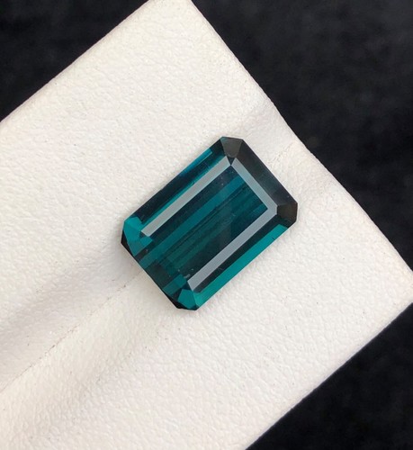 6.14 Carat Natural Cut Indicolite Tourmaline, Loose Gemstone From Afghanistan