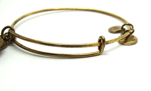Gold Tone ALEX and ANI Hand Of Fatima Bangle Bracelet 2016 - Picture 2 of 4