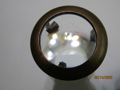 Antique Brass Desk Map Magnifying glass magnifier Tripod - Picture 5 of 6