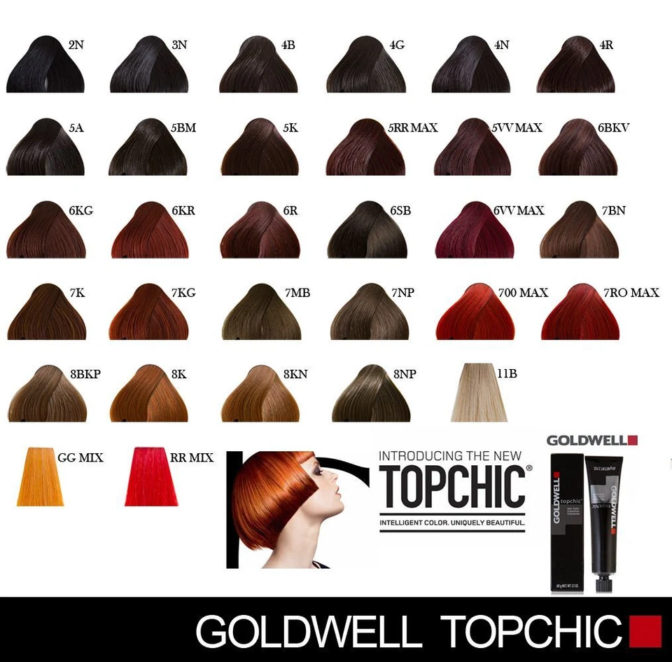 Goldwell Topchic Haarfarbe 60ml - alle Farben verfügbar