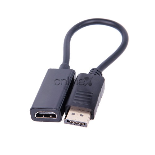 Adaptador Convertidor DP (DisplayPort) Macho a HDMI Hembra hasta 4k a2714 - Imagen 3 de 6