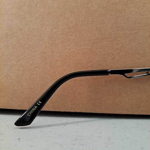 Air Force Sunglasses 8AV5126 Black Silver Aviator Frames Gray Lens P-12 - Picture 6 of 11