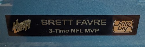 RARE LE FRAMED Packers Brett Favre SB NFL 8x10 Autographed JSA Frito Lay Mt. Dew - Picture 3 of 5