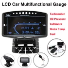 5 IN 1 Car Oil Pressure + Water Temp +Fuel Gauge + Tachometer + Volt Voltmeter