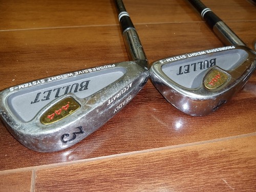 The Bullet .444 Deadly Accurate LH Irons 3-PW High-Caliber Kev lar Graphite Rare - Picture 19 of 22