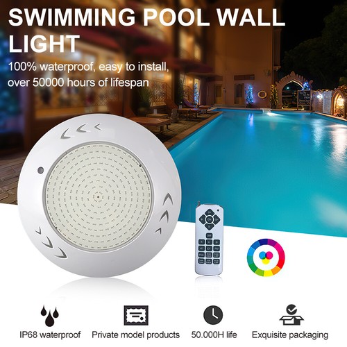 12-24V 55W Resin Filled Underwater LED Swimming Pool Lights RGB Spa Lamp - Picture 4 of 17