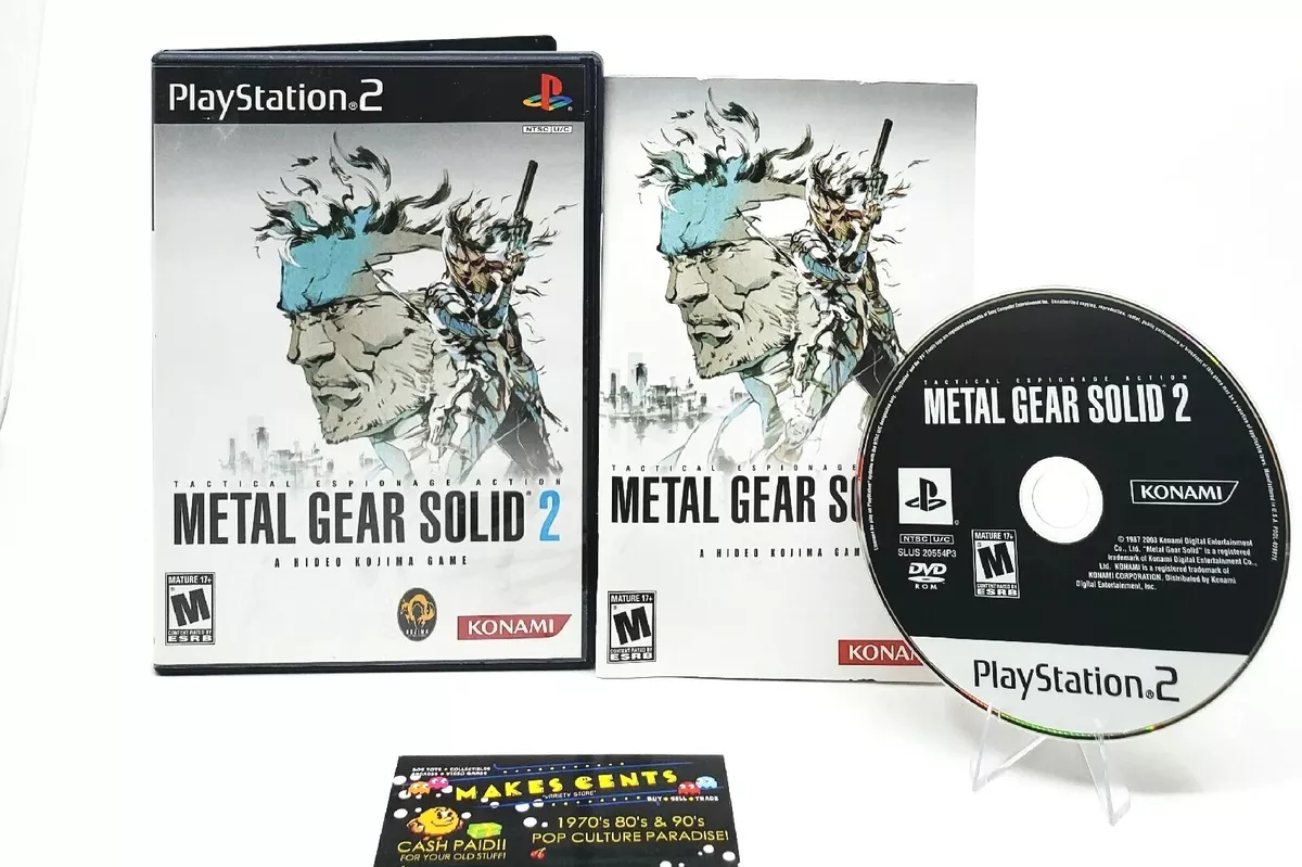 Metal Gear Solid 2: Substance (Sony PlayStation 2, 2003) for sale online