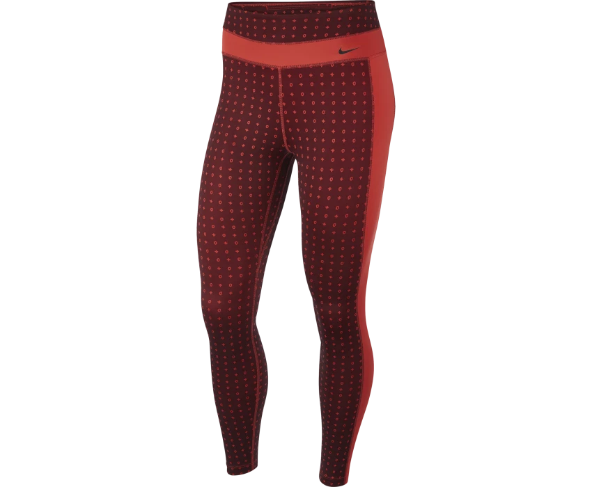 Nike red and black deals leggings