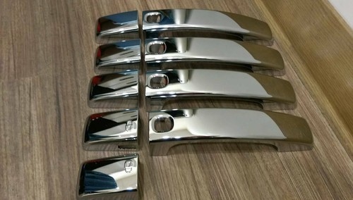 2011 2012 13 14 for LAND ROVER RANGE ROVER SPORT Door Handle Chrome Covers 9pcs - Picture 2 of 3