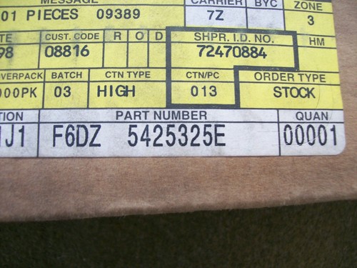 Genuine Ford 96-00 Ford Taurus & Mercury Sable Door Weatherstrip F6DZ-5425325-E - Picture 2 of 2