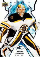 2021-22 Upper Deck Ice #141 Jeremy Swayman RC! Rookie Card!