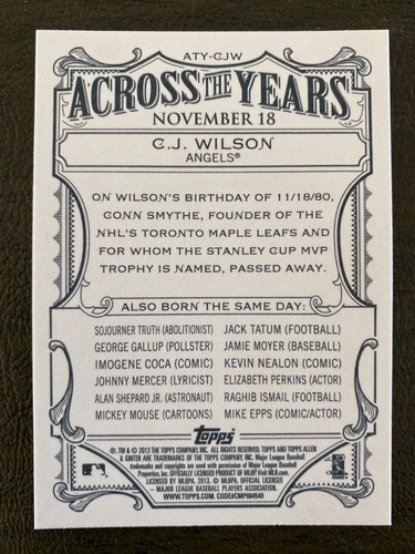 ( U SELECT CARDS ) 2013 Topps Allen & Ginter's Singles 201-350 + RELATED SETS π½ - Picture 239 of 377