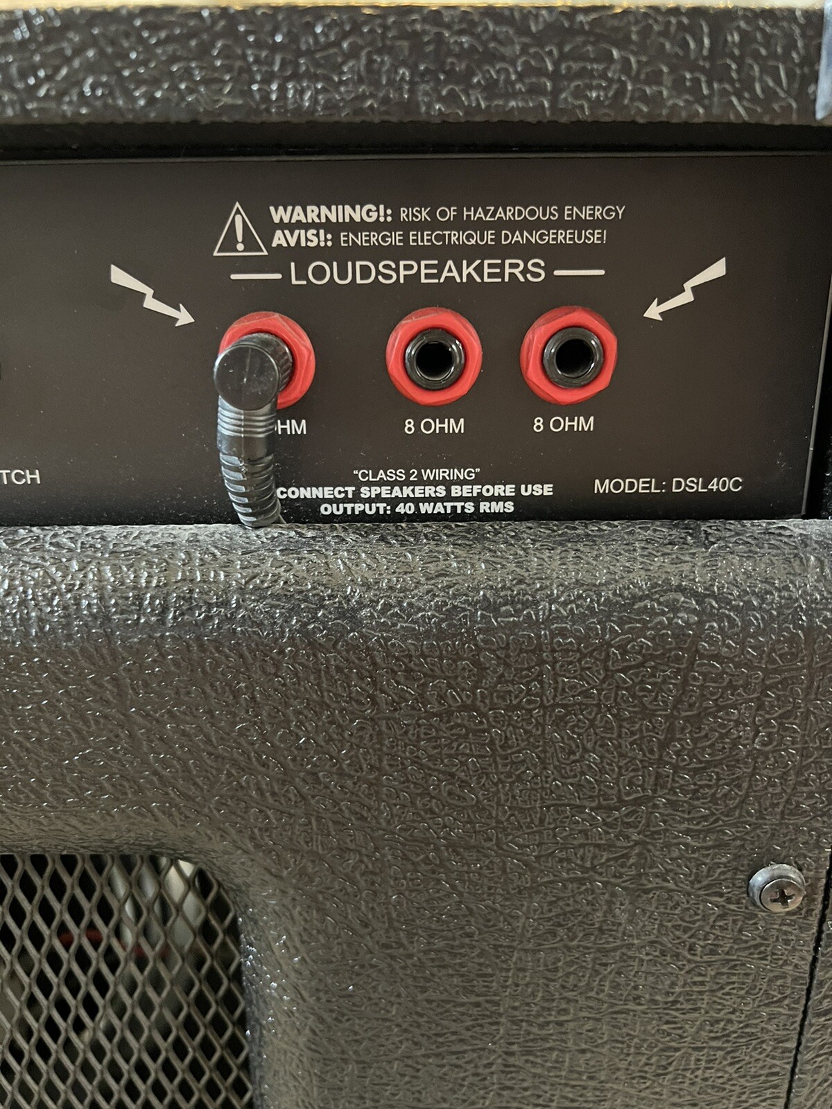 Marshall DSL40C w/Foot Switch eBay