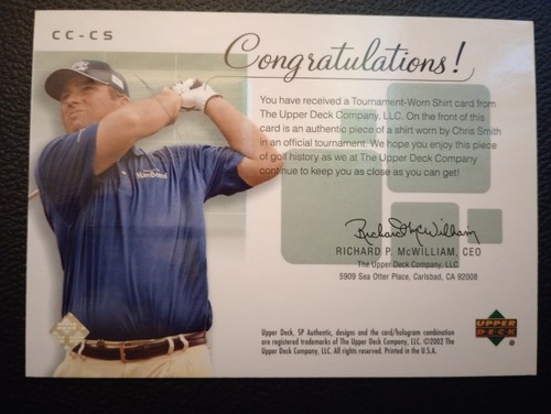 MAGLIA SP 2002 autentica Chris Smith - Foto 2 di 2