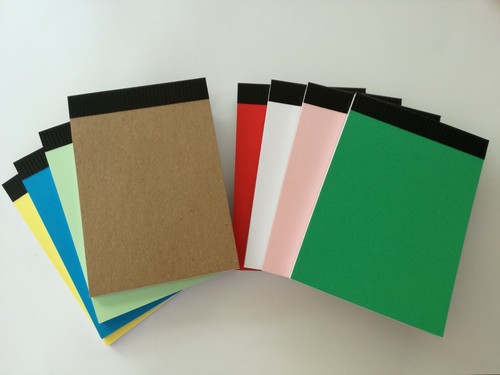 6 PADS A6 GEFÜTTERT BEIDSEITIG WEISSES PAPIER 80 GSM JOTTER NOTEPAD MEMO NOTEBOOK - Bild 4 von 30