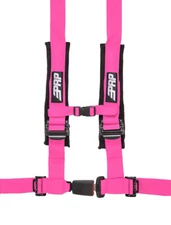 PRP 4.2 Pink 4-Point Adjustable 2" Belt Harness With Auto Style Latch