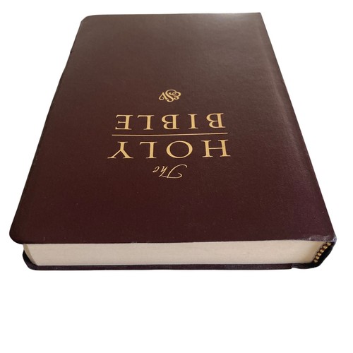 The HOLY BIBLE English Standard Version EVS Crossway Softcover Maroon 2016 - Foto 4 di 23