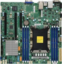 1pc NEW  X11SPM-F 3647 C621 MATX small board server motherboard