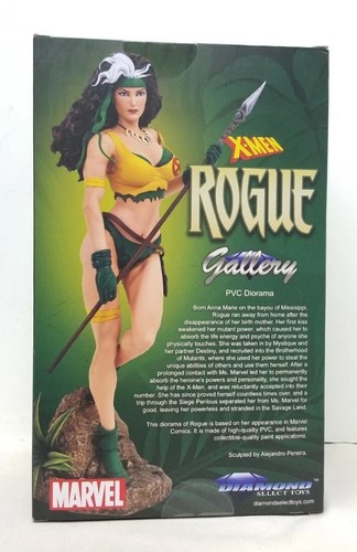 Estatua de PVC 2018 Diamond Select 9" Marvel Gallery X-Men Savage Land "Rogue" leer - Imagen 14 de 21