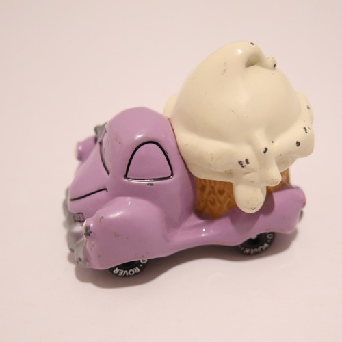 Hallmark Road Rovers Scoop Coupe Diecast Purple Toy Ice Cream Truck 1984 - Picture 3 of 7