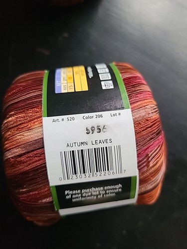 Lion Brand INCREDIBLE Ribbon Yarn, Color: Autumn Leaves #206  - Picture 3 of 4