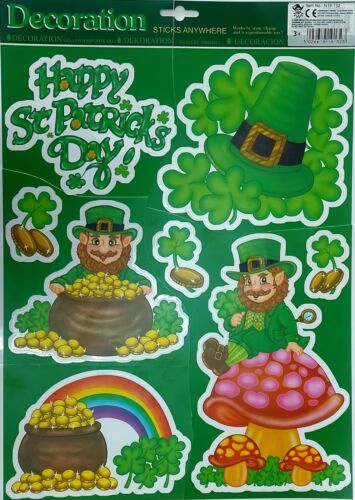 DECORACIONES DE DÍA ST. PATRICKS Globos Bandera Bandera Bunting Utilería Oropel Confeti☘��️ - Imagen 43 de 106
