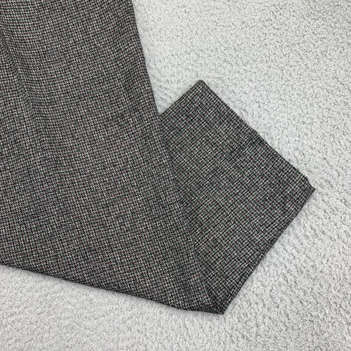 Allison Daley Pants Womens 16 Multicolor Houndstooth High-Rise Tapered Leg Pleat - Picture 8 of 12