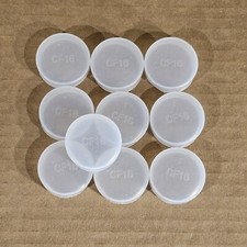 DN16CF 1.33" CF Conflat Flange Protector Cap Knife Edge Guard Plastic PE 10-Pack