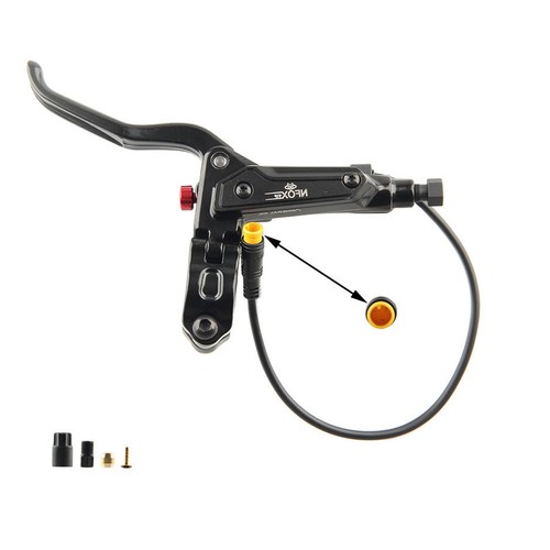 Left Right Power Off Brake Handle 2/3Pin E-bike Oil Brake Lever Hydraulic BrakkE - Picture 21 of 22
