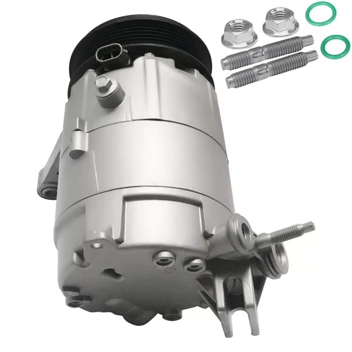 A/C Air Compressor w/ Clutch For Chevrolet Impala 2006 2007-2011 3.5L CO 21471LC - Picture 3 of 4