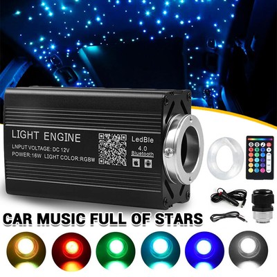 1000pcs Fiber Optic Car Headliner Star Light LED Home Roof Twinkle Ceiling Light