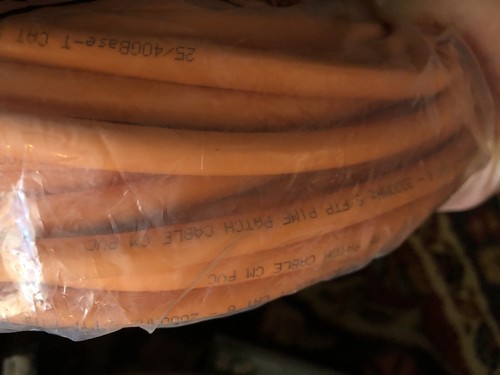 Cat8 SFTP Ethernet Patch Cable 50ft ansi/tia-568-d.2 40g 100% Copper 568B 50μ AU - Picture 8 of 8