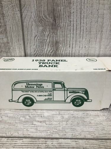 HEMMINGS MOTOR NEWS 1938 CHEVY PANEL LKW LIEFERWAGEN 1:25 DIECAST CHEVROLET A - Bild 6 von 8